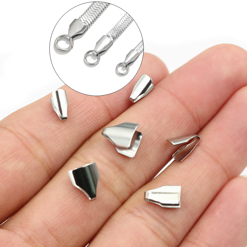 Jewelry Making At Home - 100pcs Stainless Steel 2-7mm Flat Cords