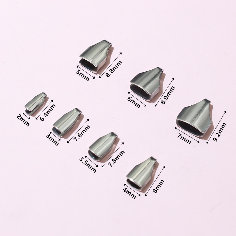100pcs Stainless Steel 2-7mm F - Jewelry Making At Home recension och pris