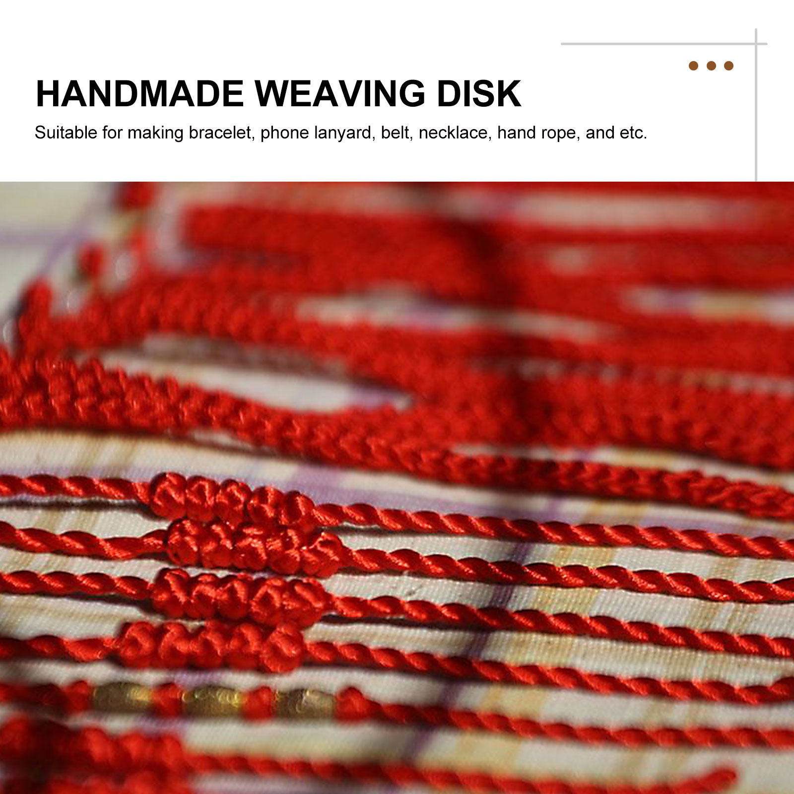 Kumihimo Disk Weaving Board wi - Jewelry Making Board recension och pris
