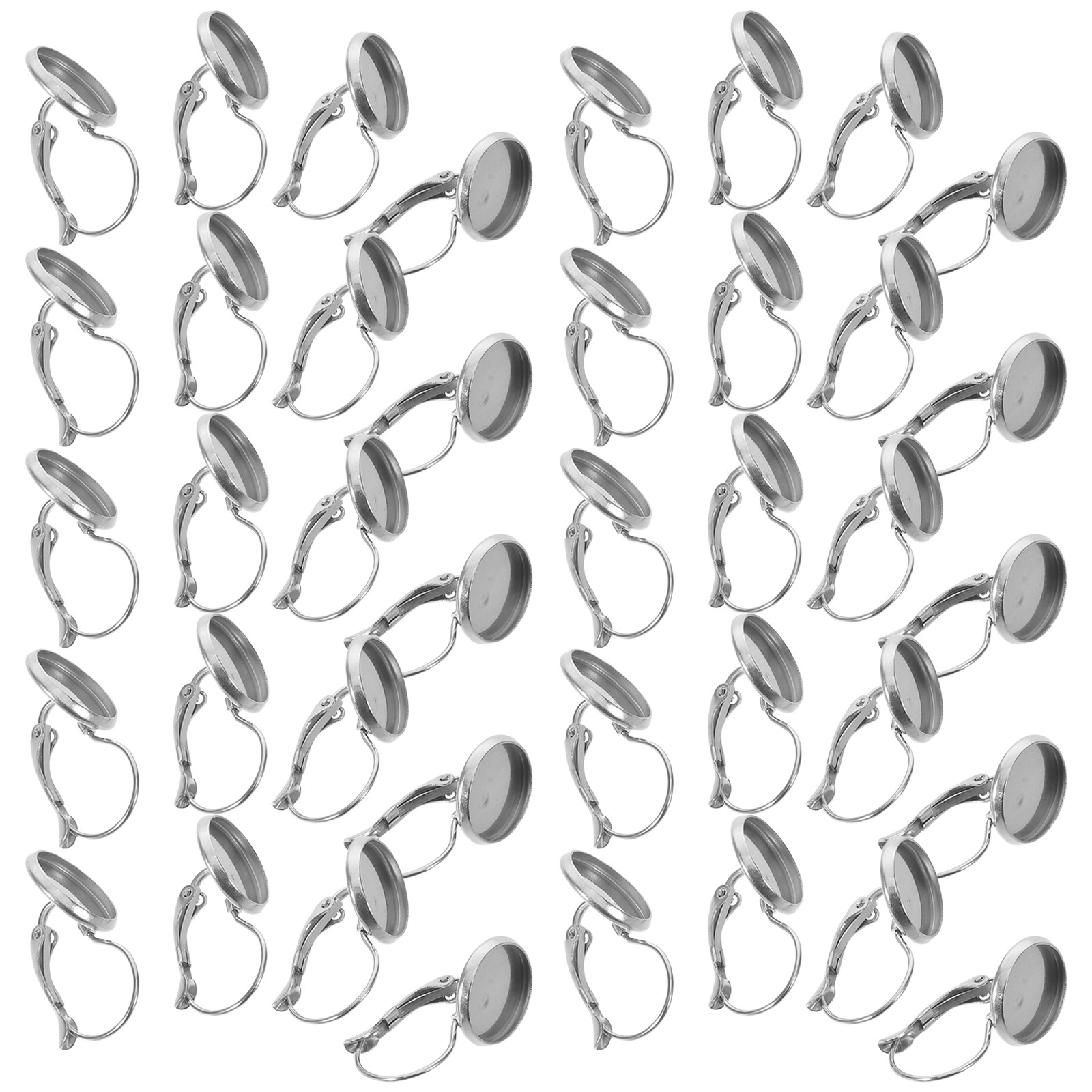 100 Pcs Stainless Steel Gemsto - Jewelry Making Gemstones recension och pris