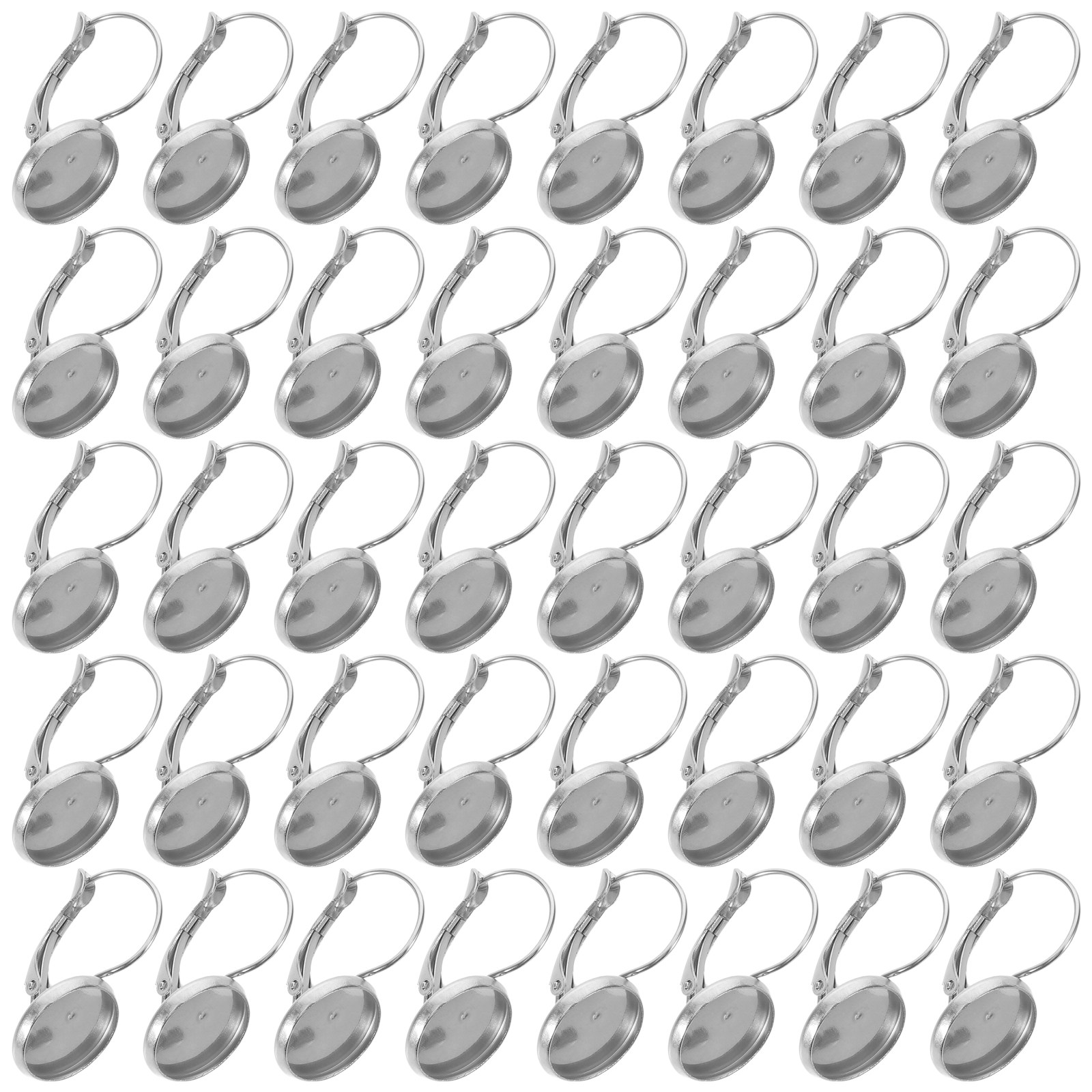 100 Pcs Stainless Steel Gemsto - Jewelry Making Gemstones recension och pris