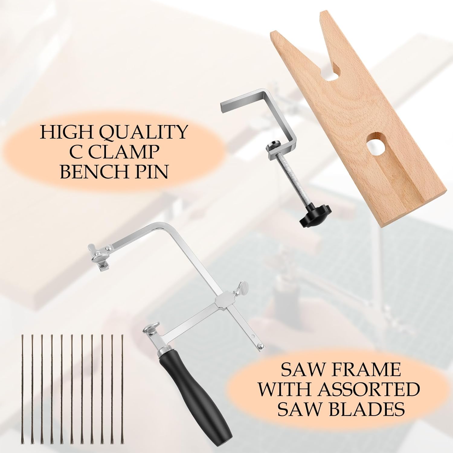 3-in-1 Adjustable Jeweler's Sa - Jewelry Making Machines recension och pris
