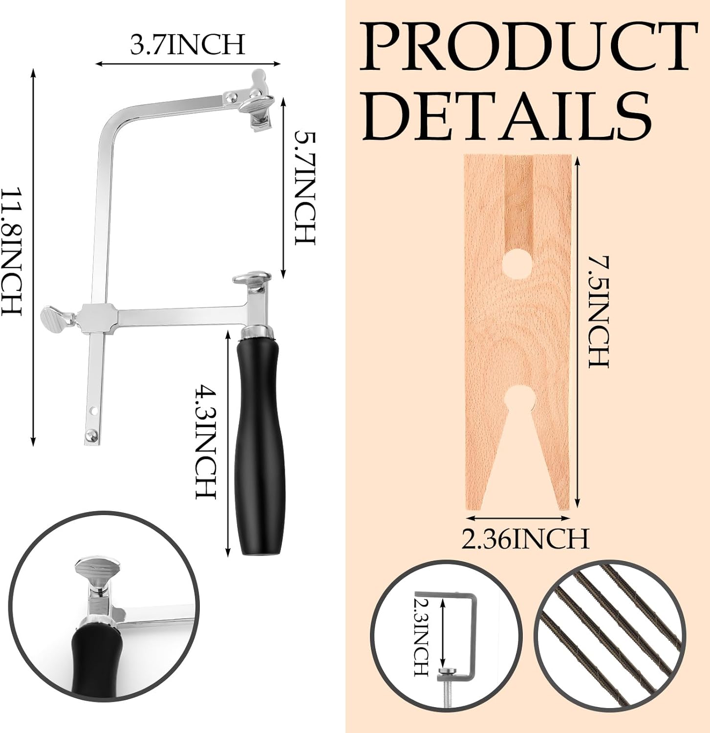 3-in-1 Adjustable Jeweler's Sa - Jewelry Making Machines recension och pris