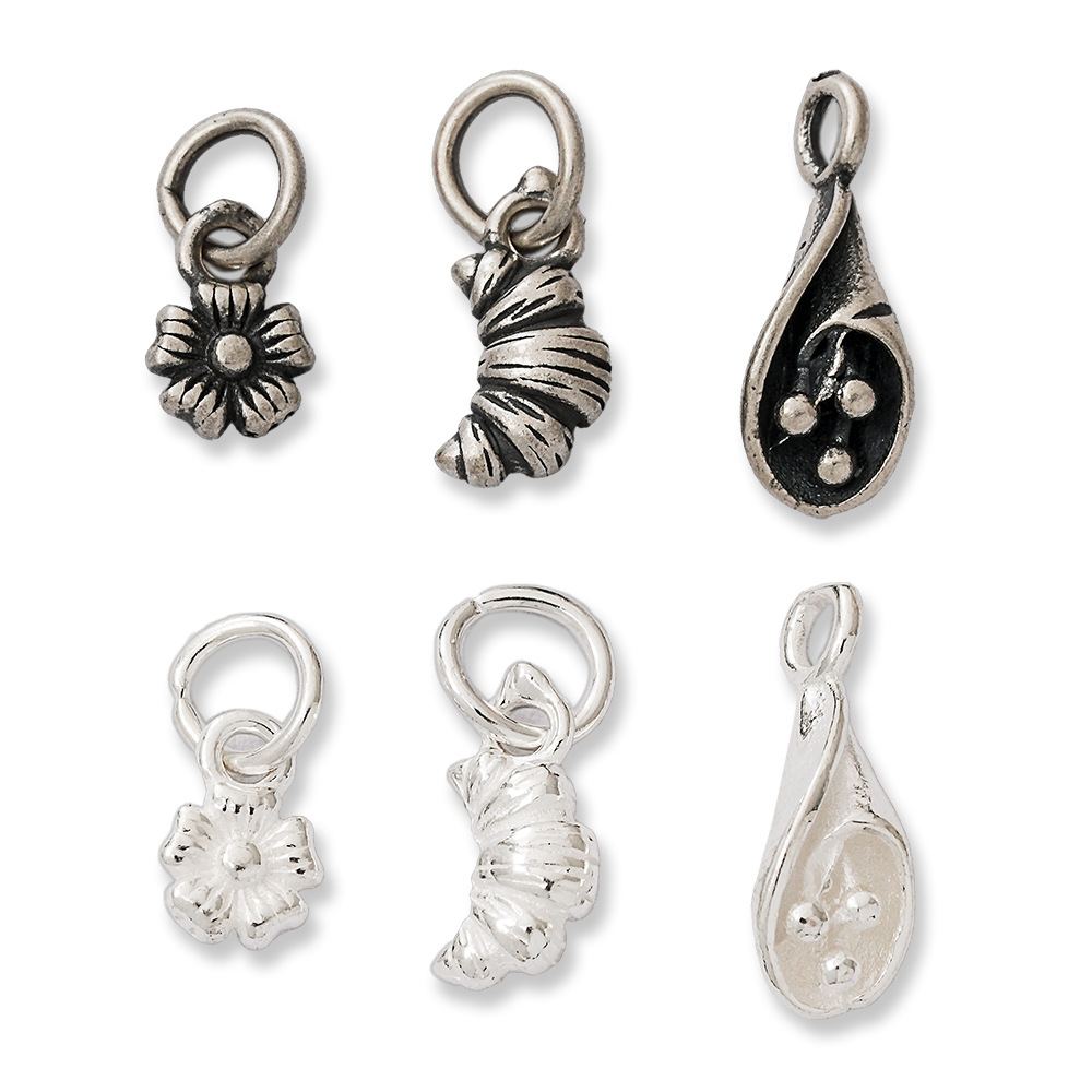 925 Silver Small Charms Retro  - Jewelry Making In La recension och pris