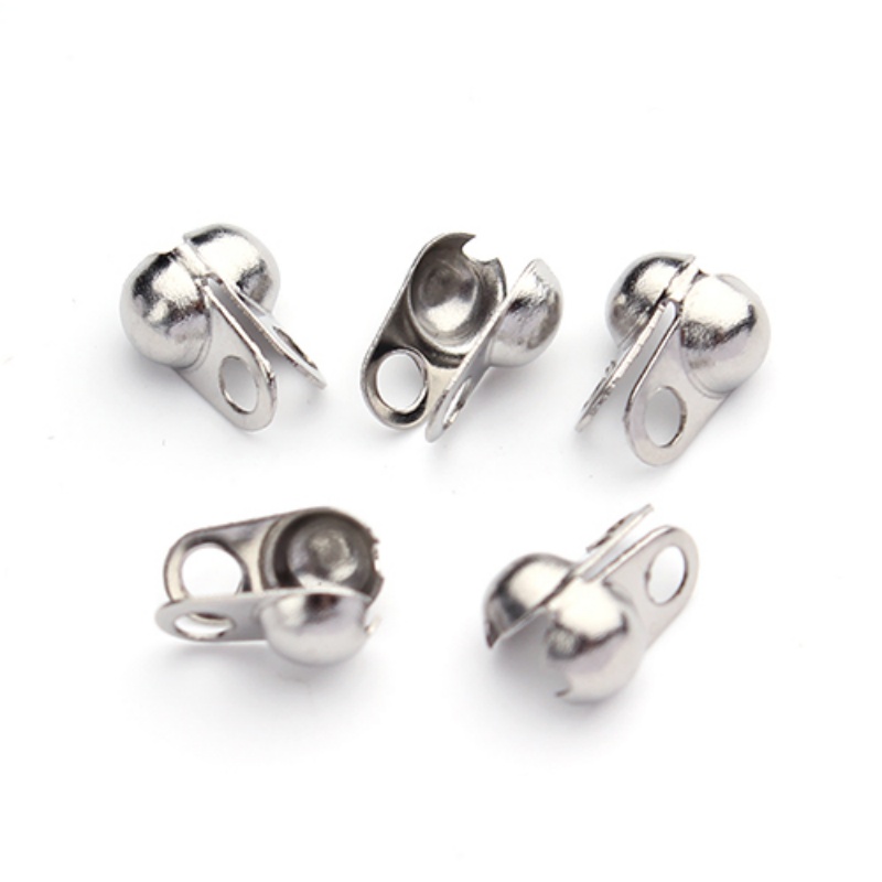 50pcs Stainless Steel Ball Cha - Jewelry Making At Home recension och pris