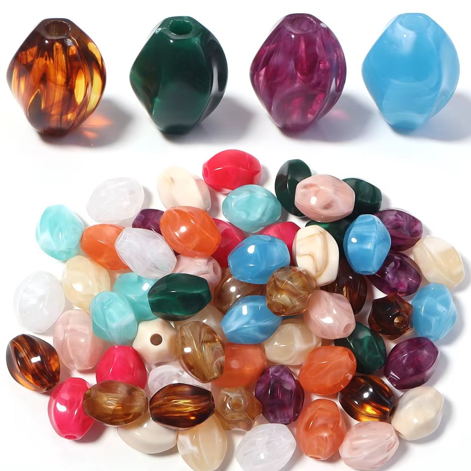 10pcs Irregular Diamond Shaped - Jewelry Making Gemstones recension och pris