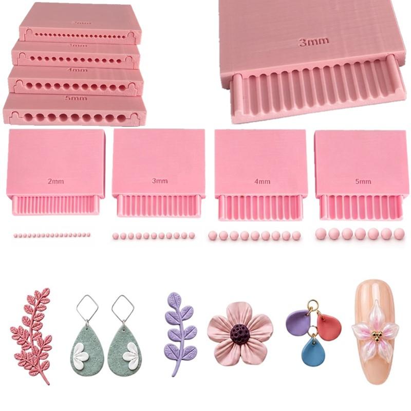 Polymer Clay Bead Roller Templ - Jewelry Making Board recension och pris