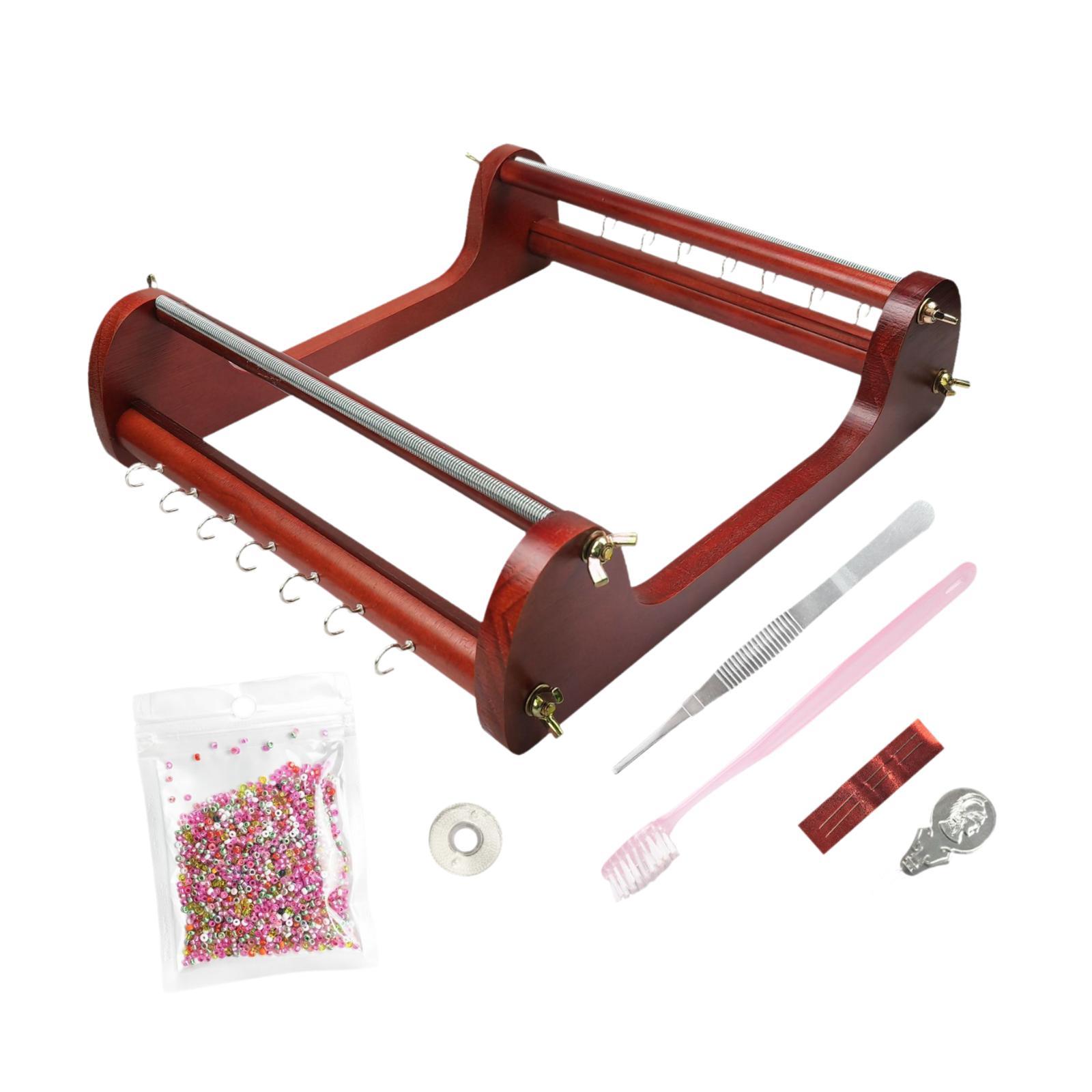 DIY Wooden Bead Loom Set for J - Jewelry Making Machines recension och pris