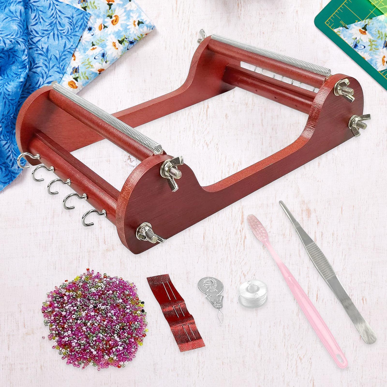 DIY Wooden Bead Loom Set for J - Jewelry Making Machines recension och pris