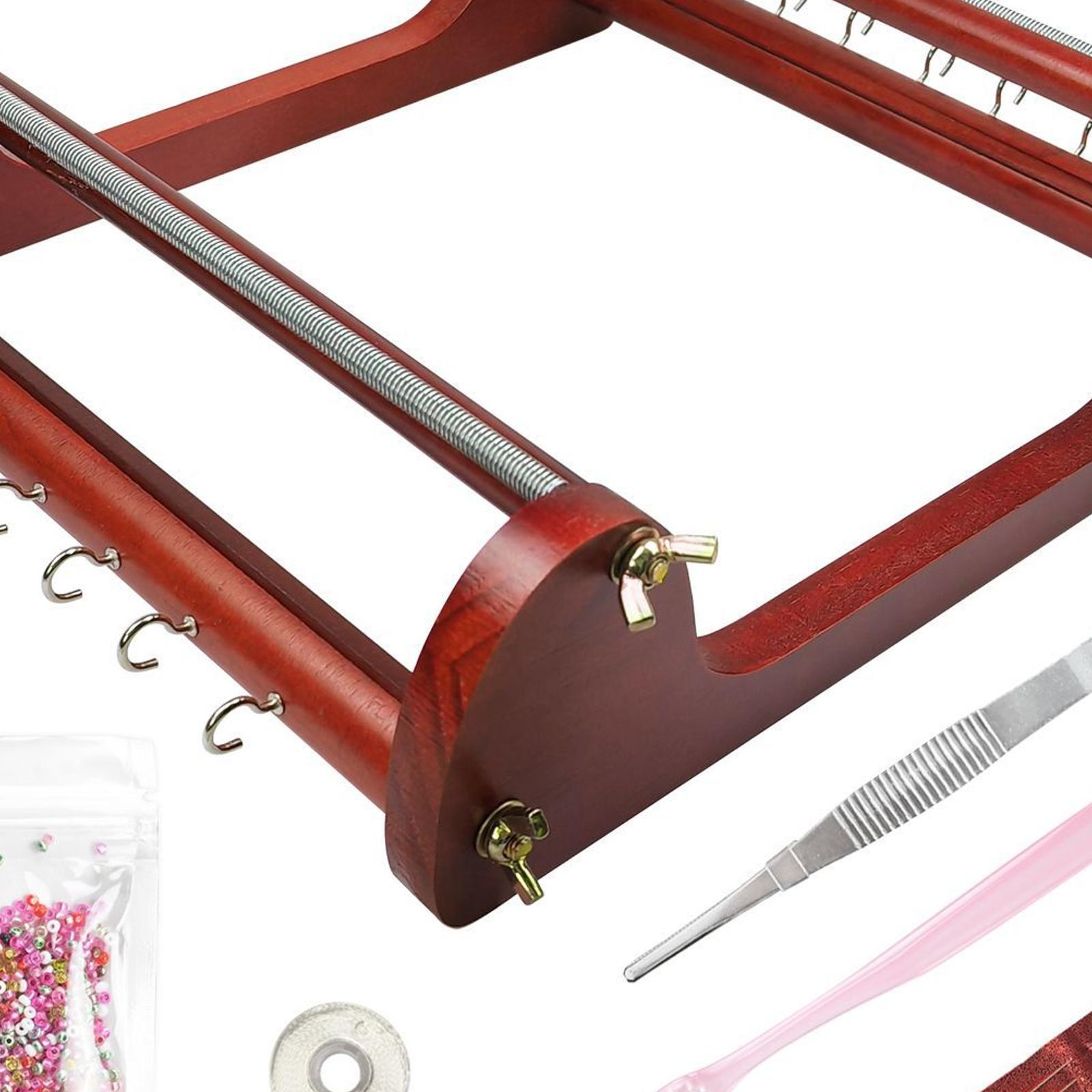 DIY Wooden Bead Loom Set for J - Jewelry Making Machines recension och pris