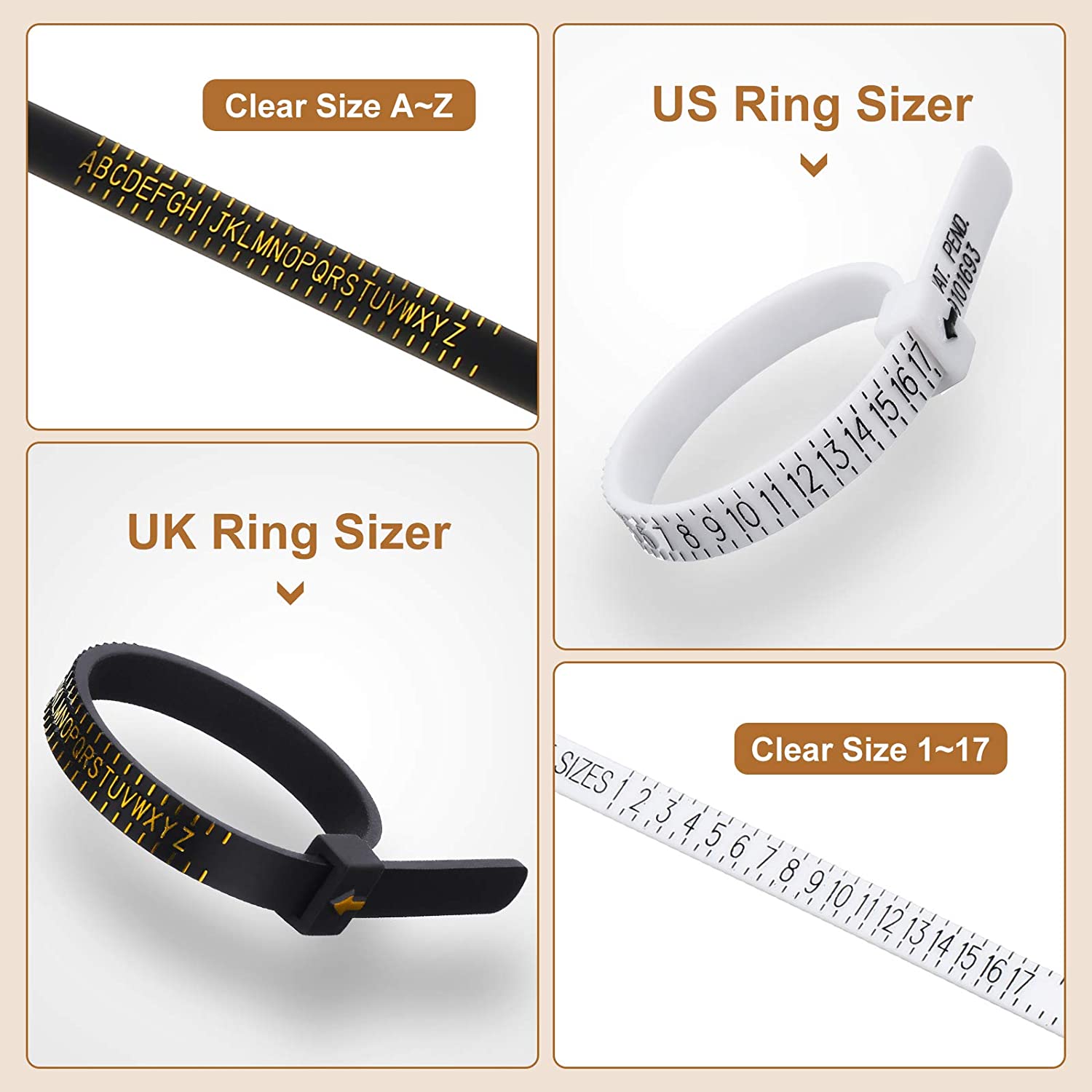 11 Pieces Of US UK Ring Mandre - Jewelry Making Machines recension och pris