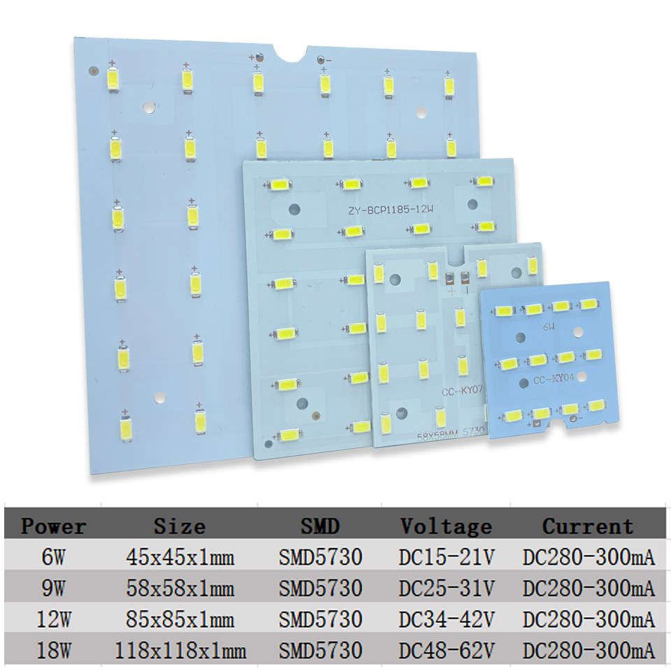 6W 9W 12W 18W LED Ceiling Ligh - Jewelry Making Board recension och pris