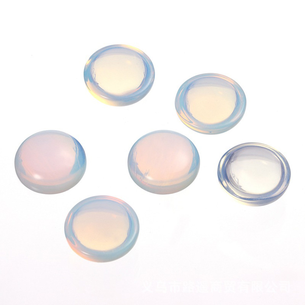 10Pcs Opal Stone Pendants for  - Jewelry Making Gemstones recension och pris