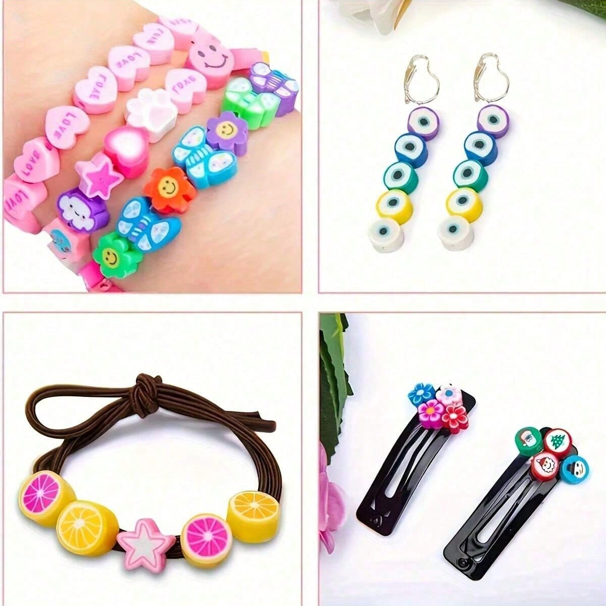 1450/1200/250pcs Polymer Clay  - Jewelry Making At Home recension och pris