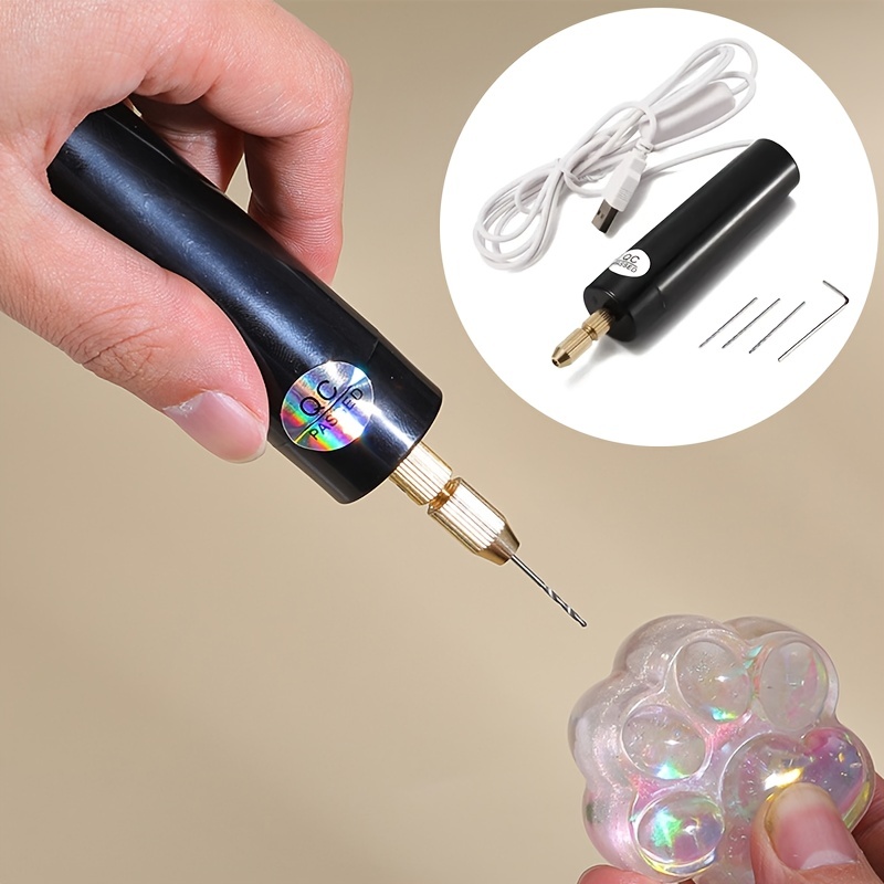Mini Electric Drill Kit USB Re - Jewelry Making Drill recension och pris