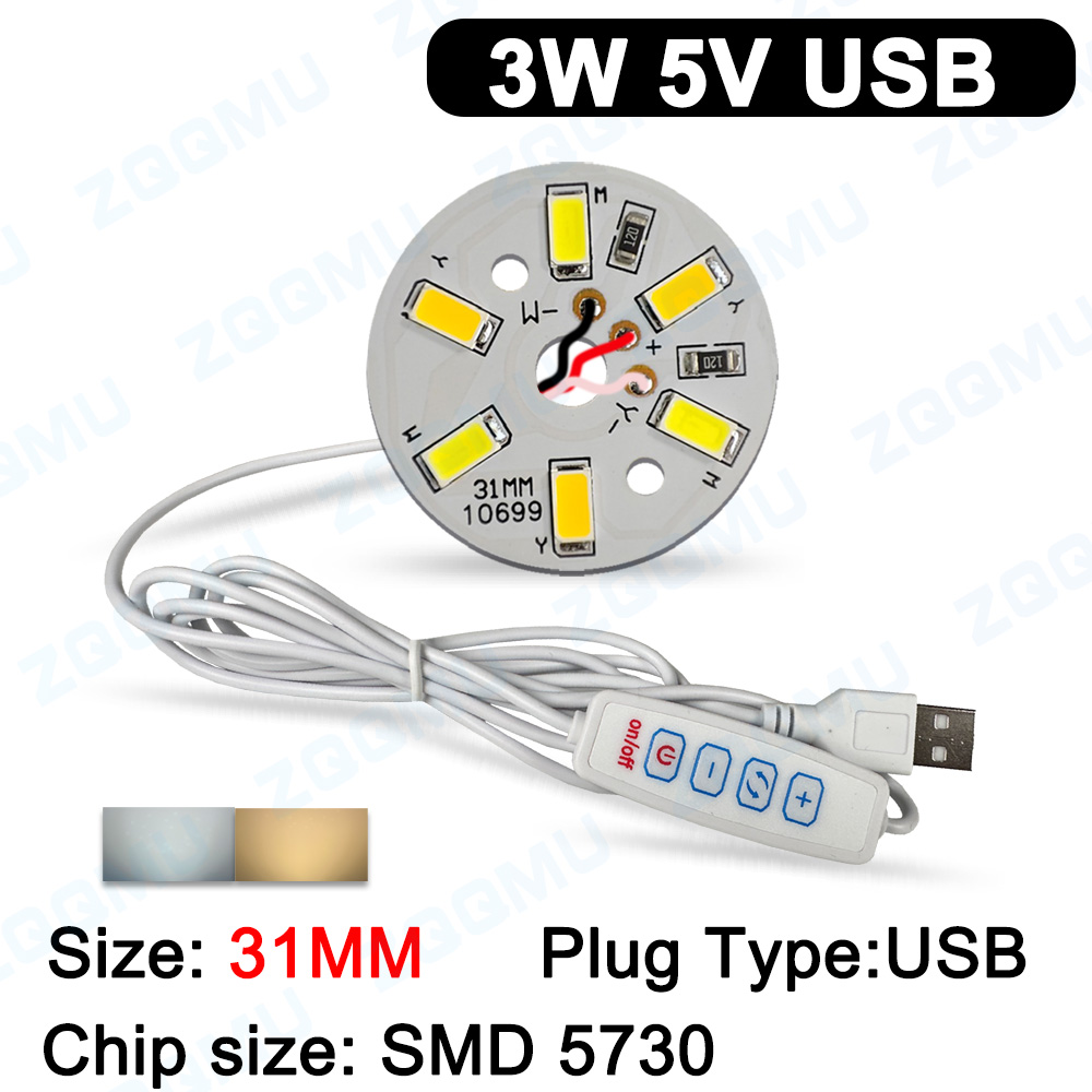 USB LED Light Board DC5V 3W 6W - Jewelry Making Board recension och pris
