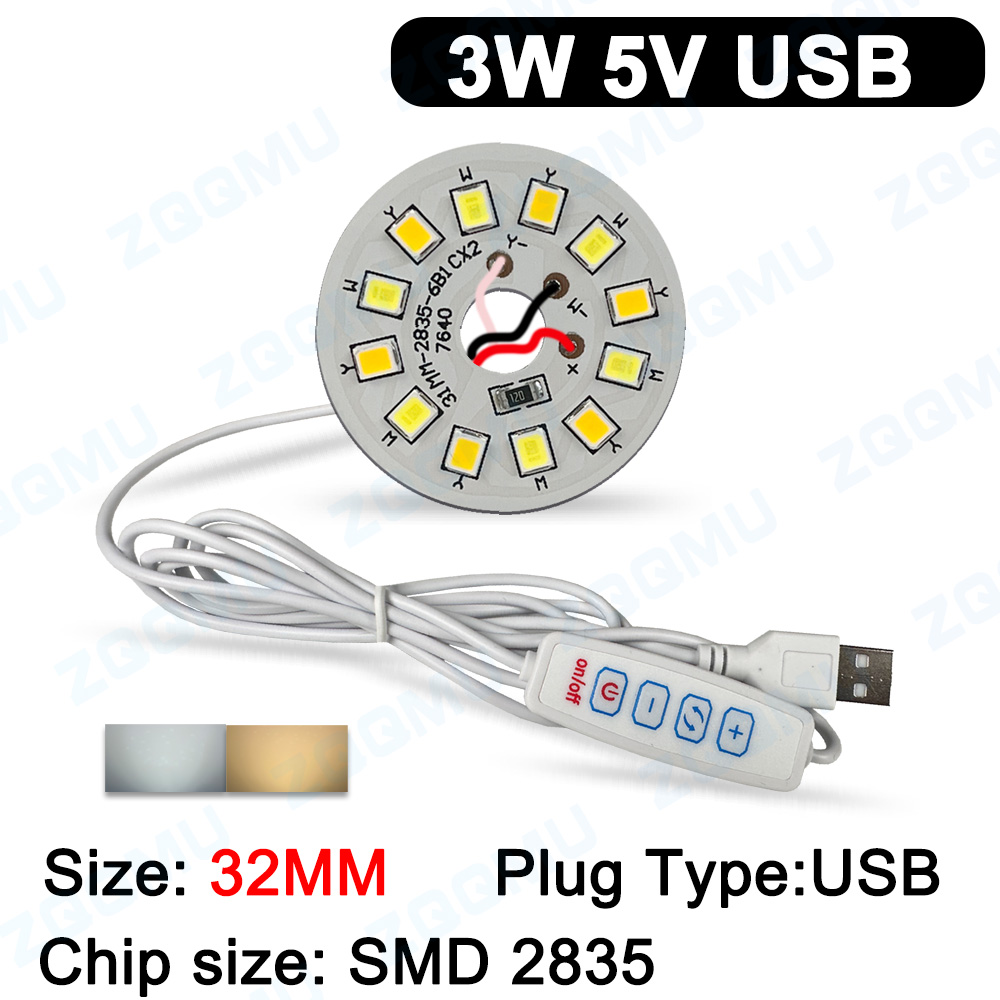 USB LED Light Board DC5V 3W 6W - Jewelry Making Board recension och pris