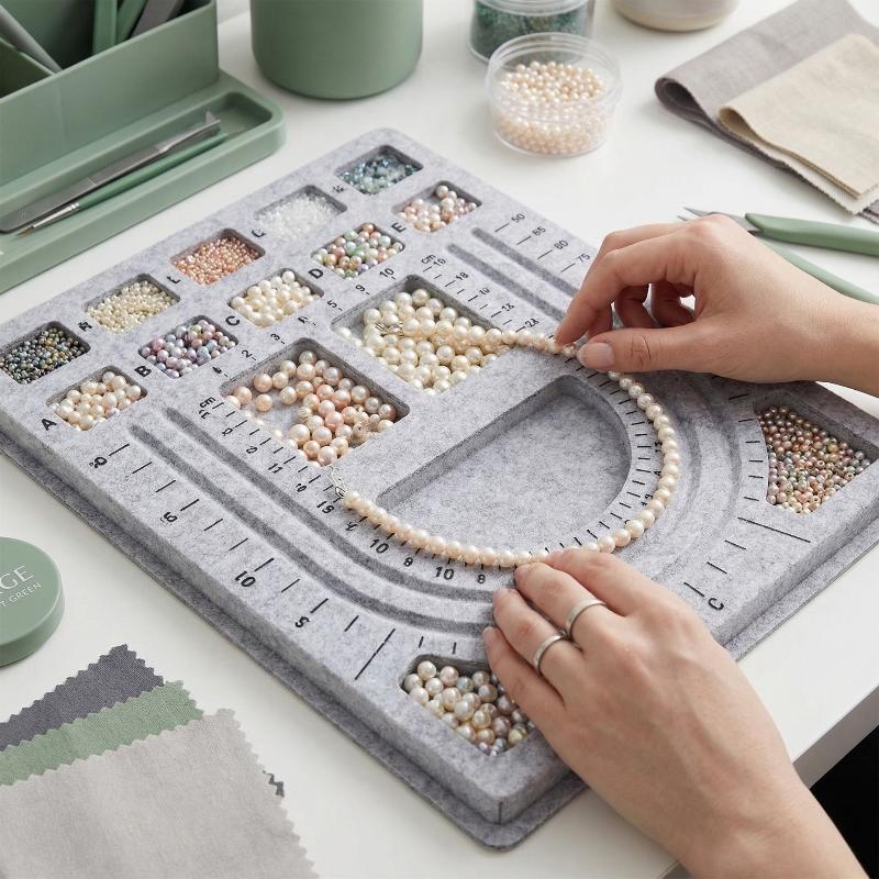 Making Felt Beading Mat Board  - Jewelry Making Board recension och pris