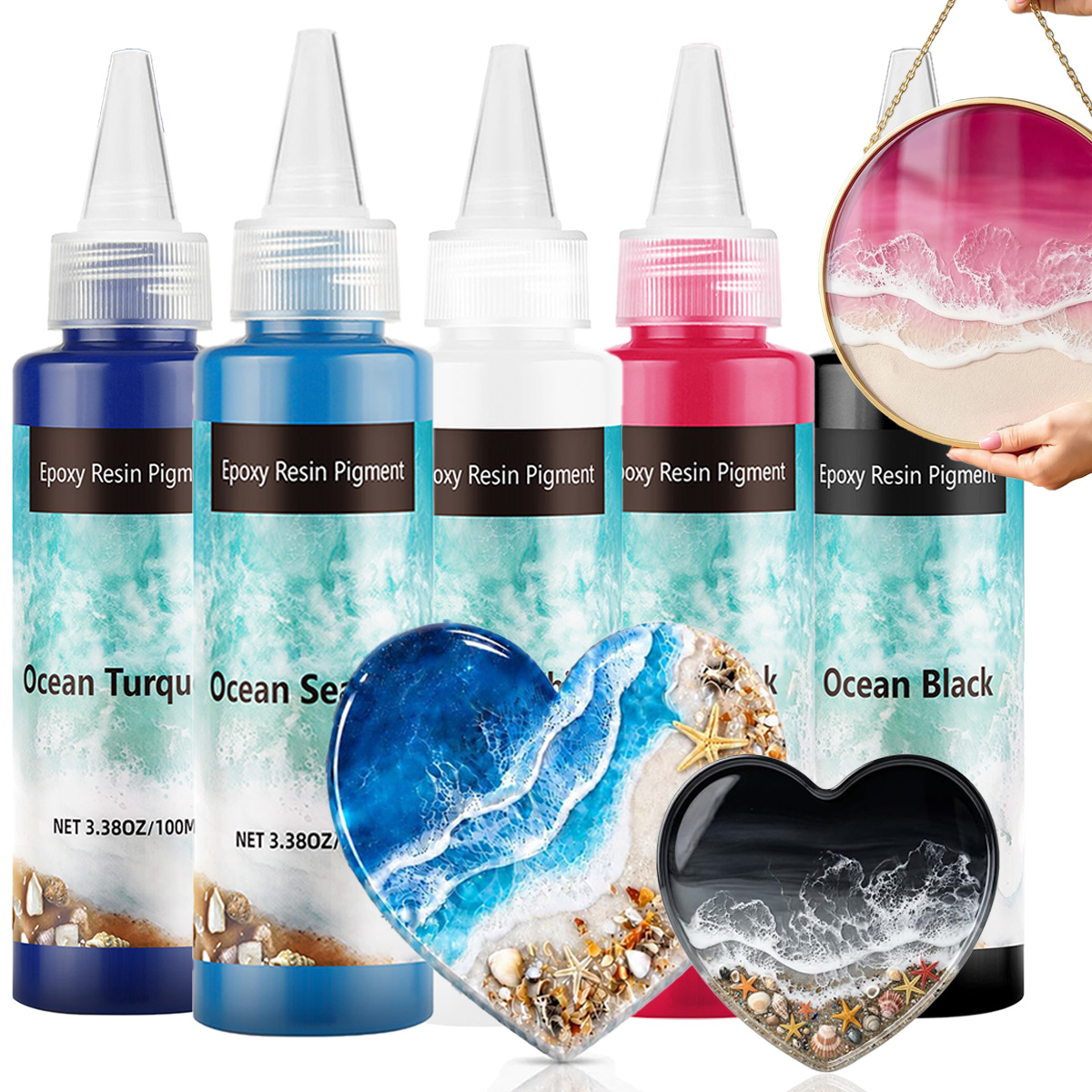 Deep Blue Epoxy Resin Pigment  - Jewelry Making Board recension och pris