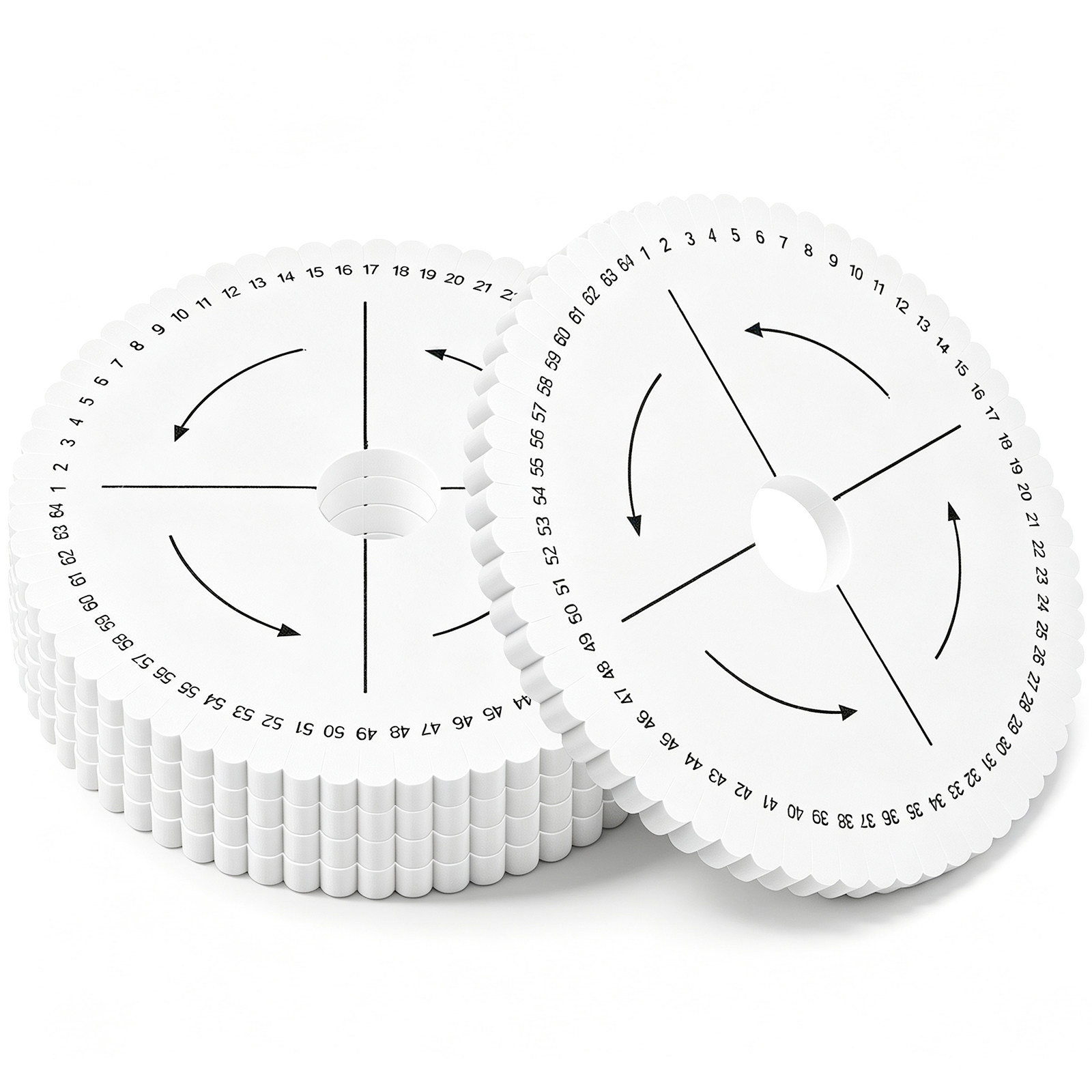 Round Kumihimo Braiding Plates - Jewelry Making Board recension och pris