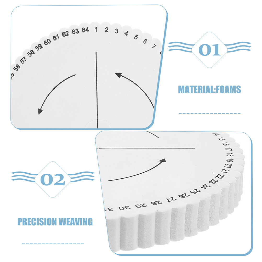 Round Kumihimo Braiding Plates - Jewelry Making Board recension och pris